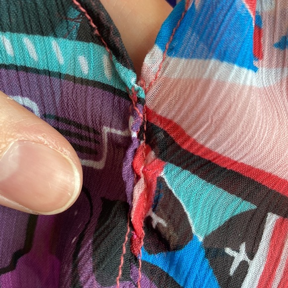 Nicole By Nicole Miller Aztec Print Dress - Picture 9 of 10